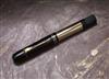 Pelikan 111 black hard rubber and celluloid with solid 14K gold barrel band.